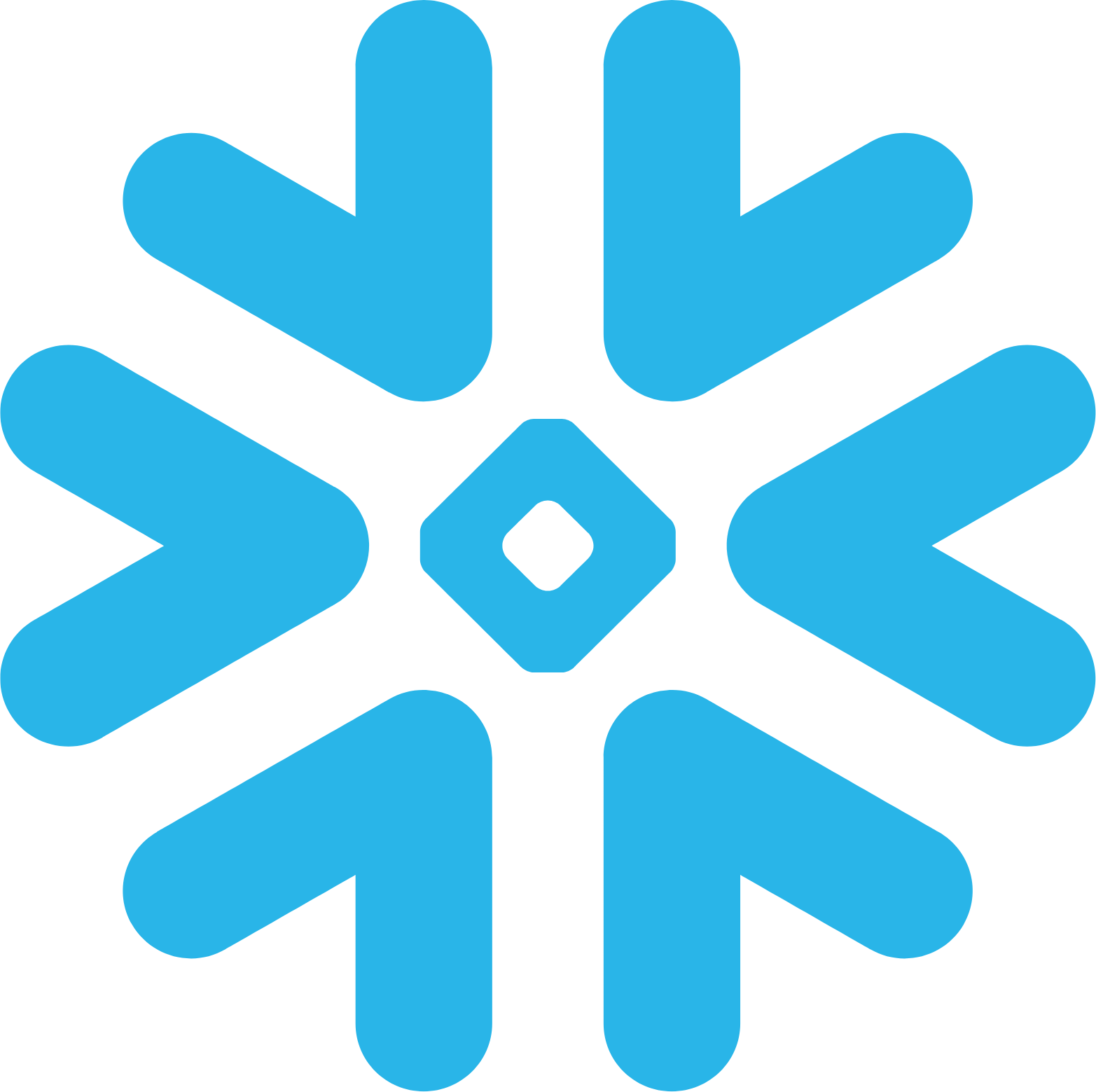SNOWFLAKE LOGO PNG